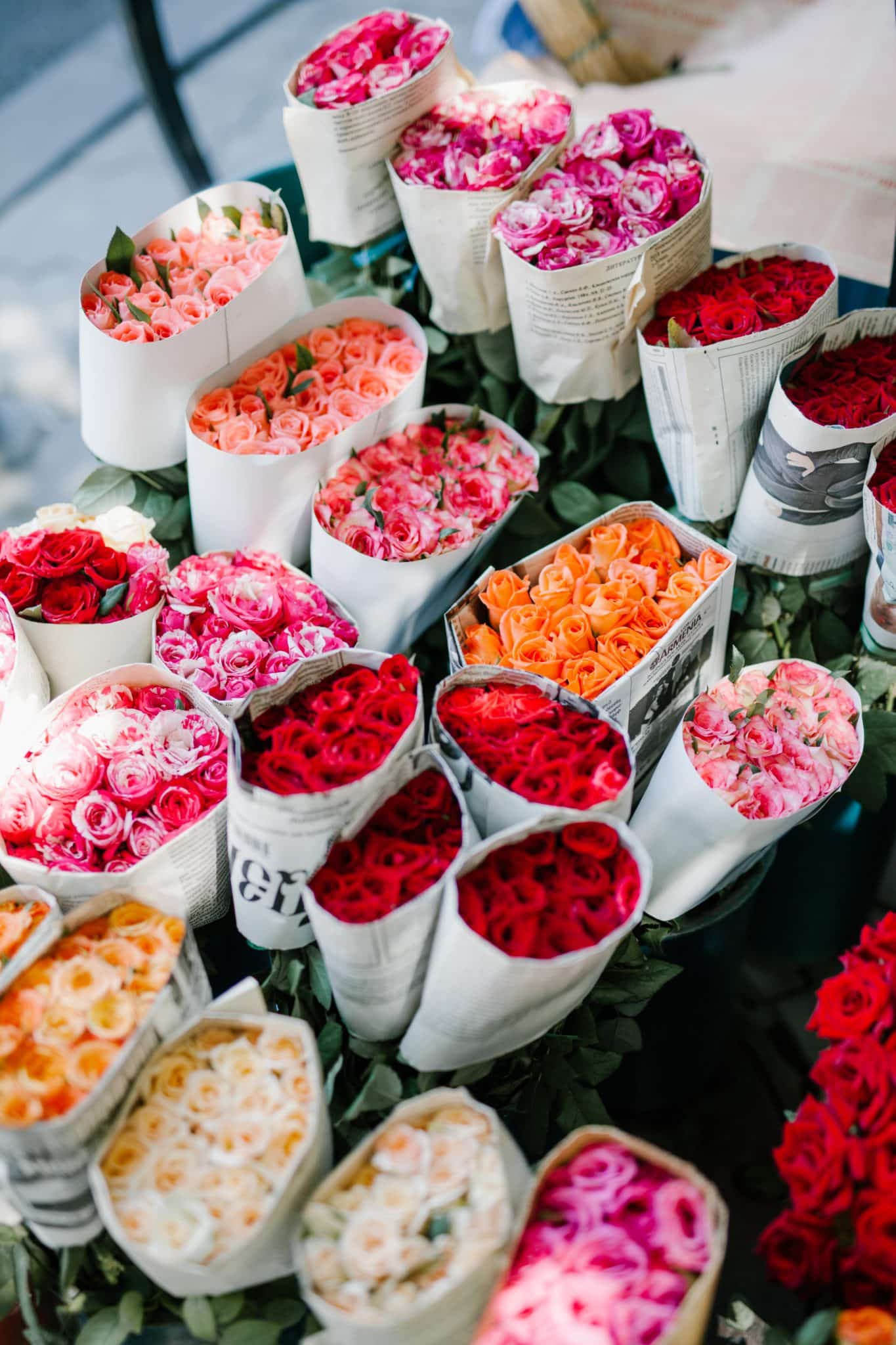  Blumenmarkt in der Nähe von Warorot