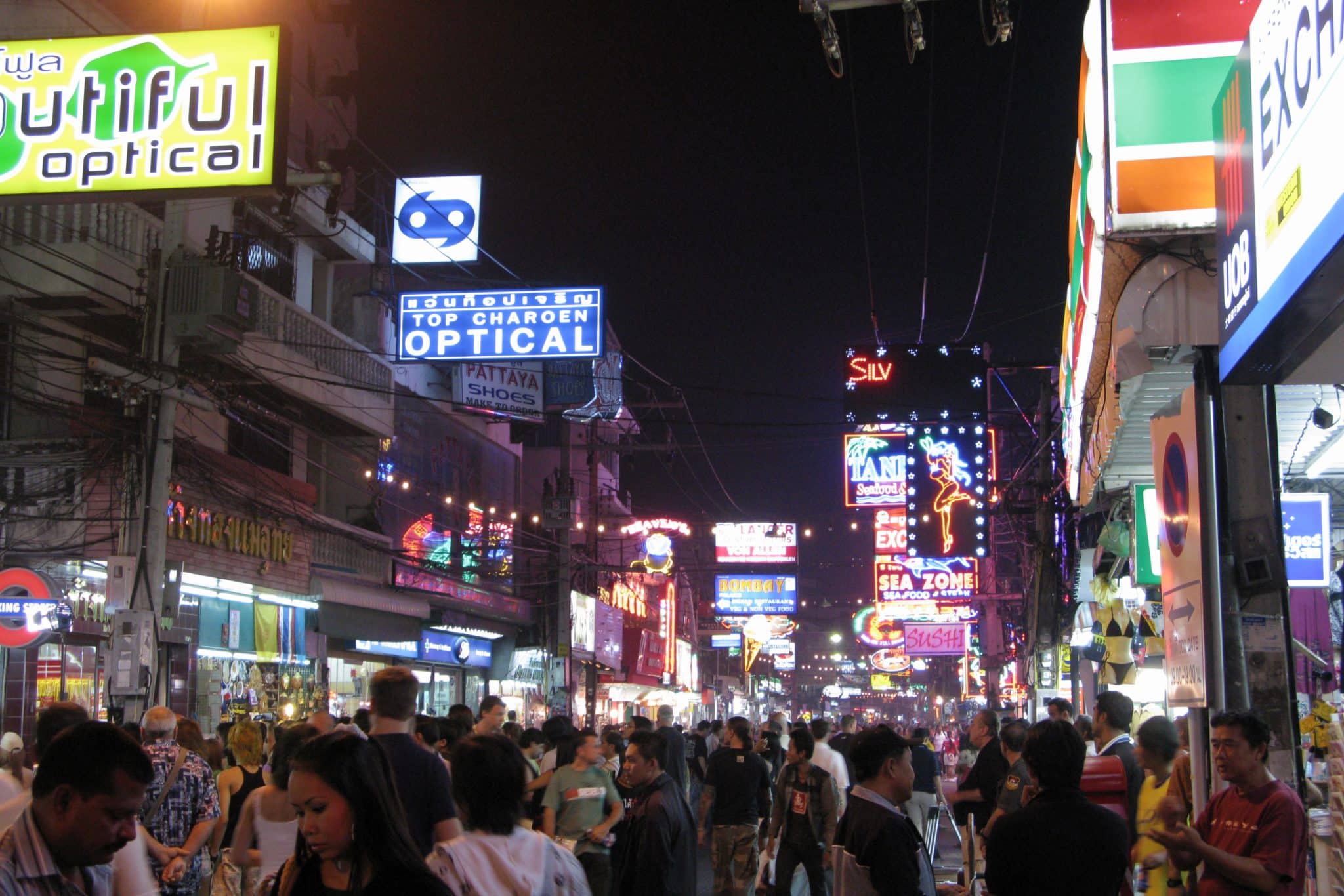 Geschichte der Walking Street in Pattaya