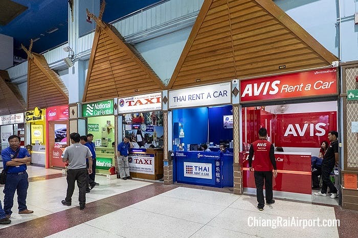 Thai Autovermietung Flughafen Chiang Rai