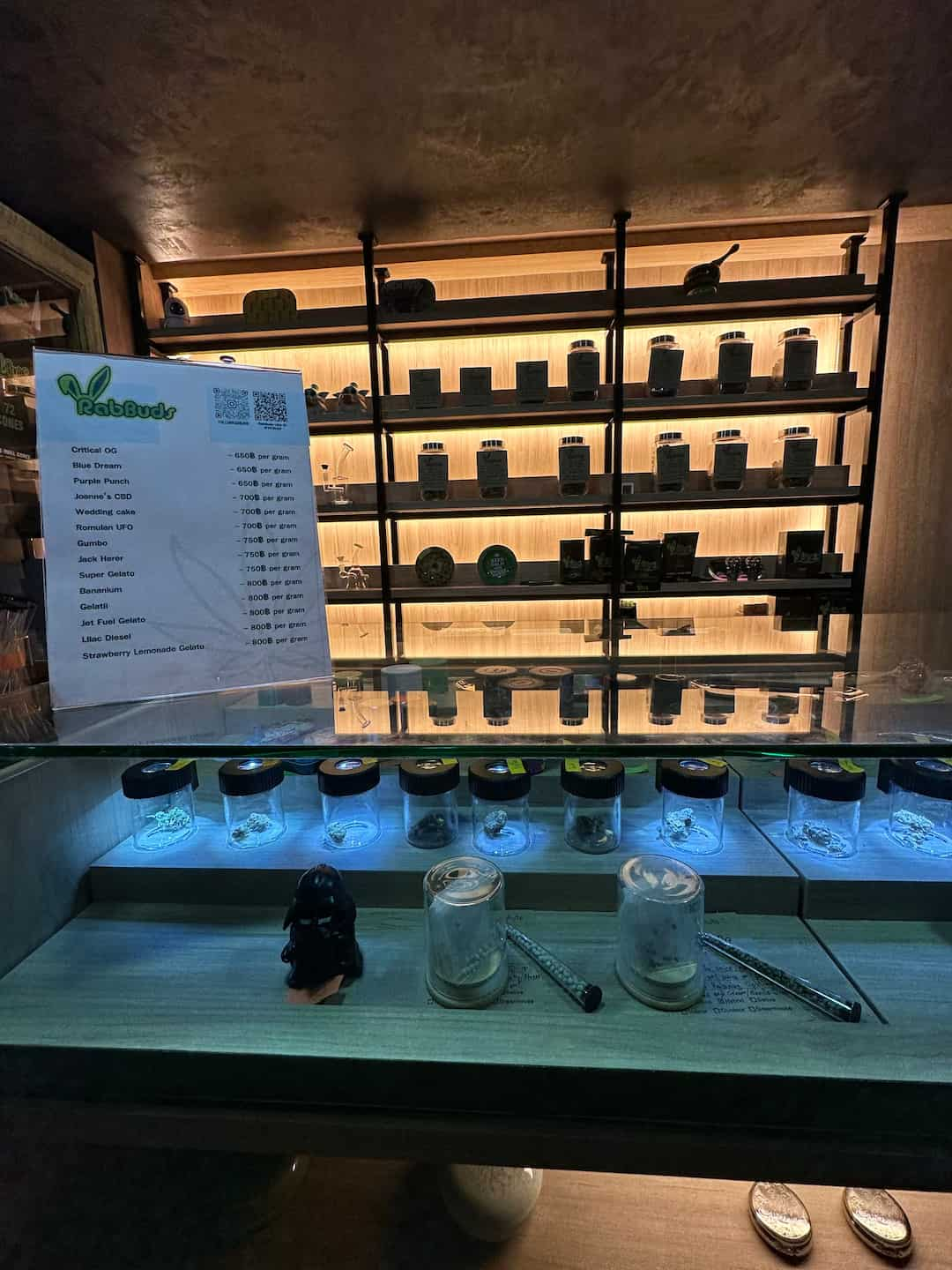 The RabBuds Cannabis Shop in Chiang Mai