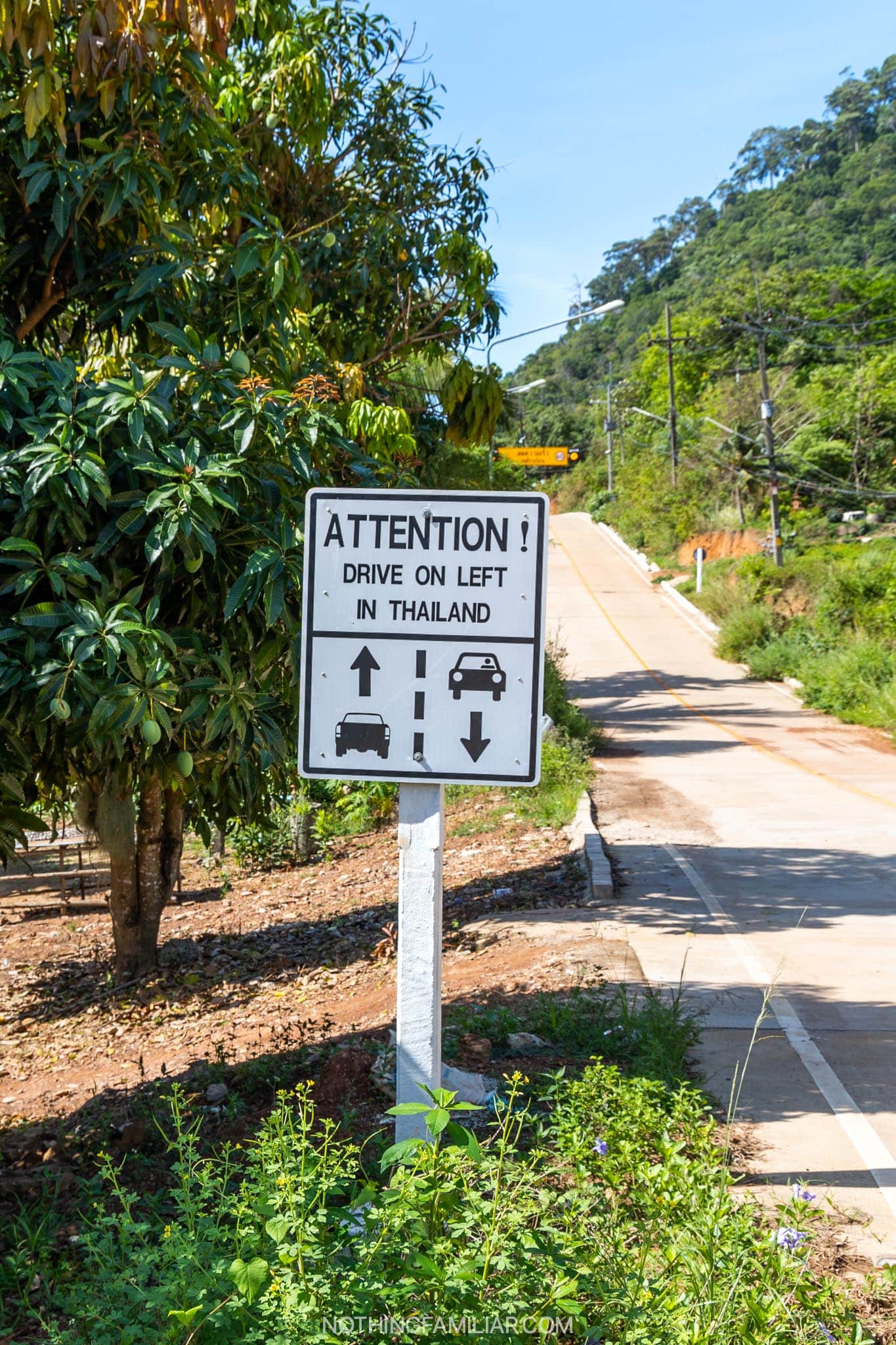 Sicherheitsvorkehrungen beim Fahren in Koh Lanta