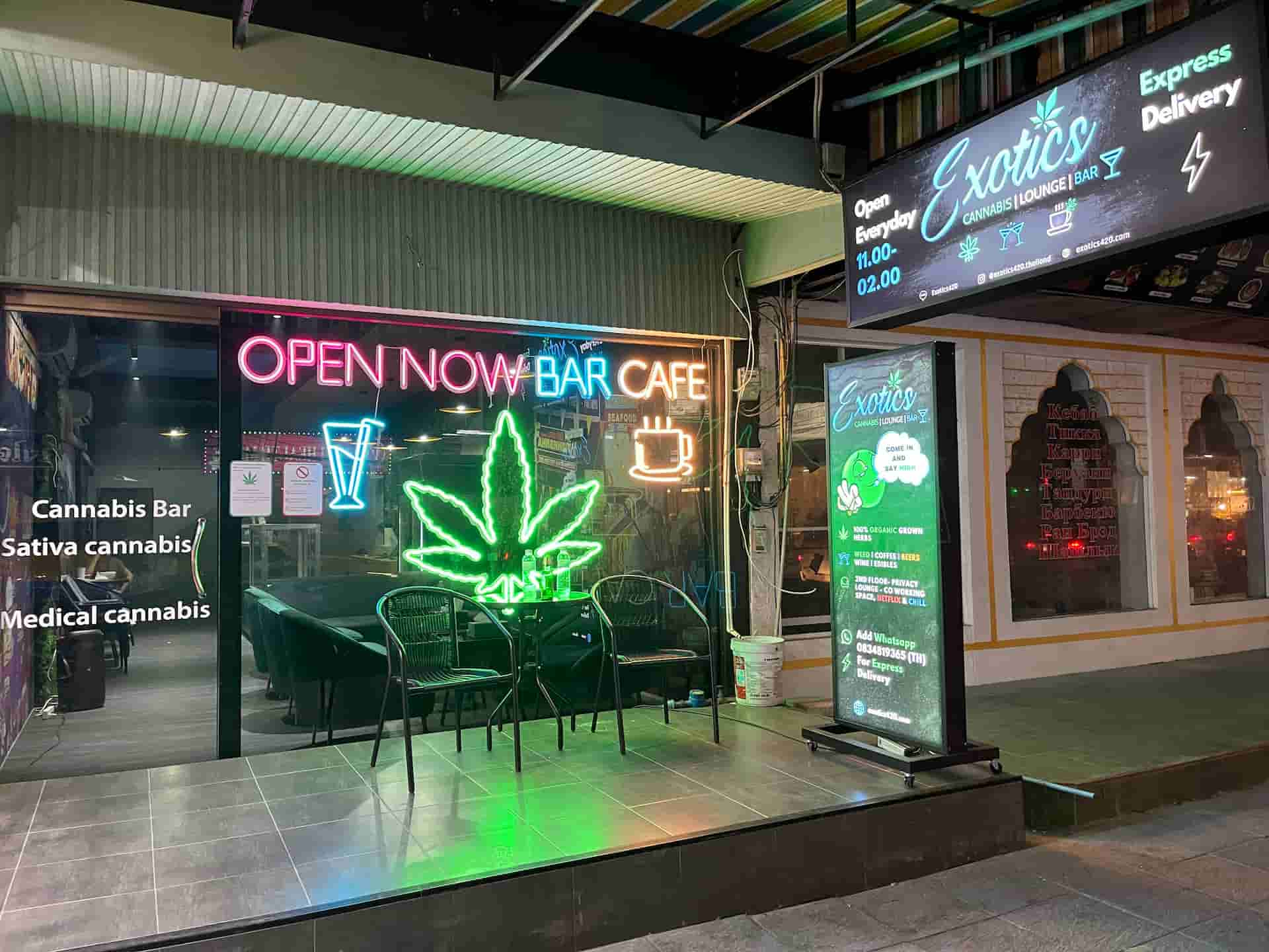 Exotics 420 Pattaya - Cannabis Café & Bar