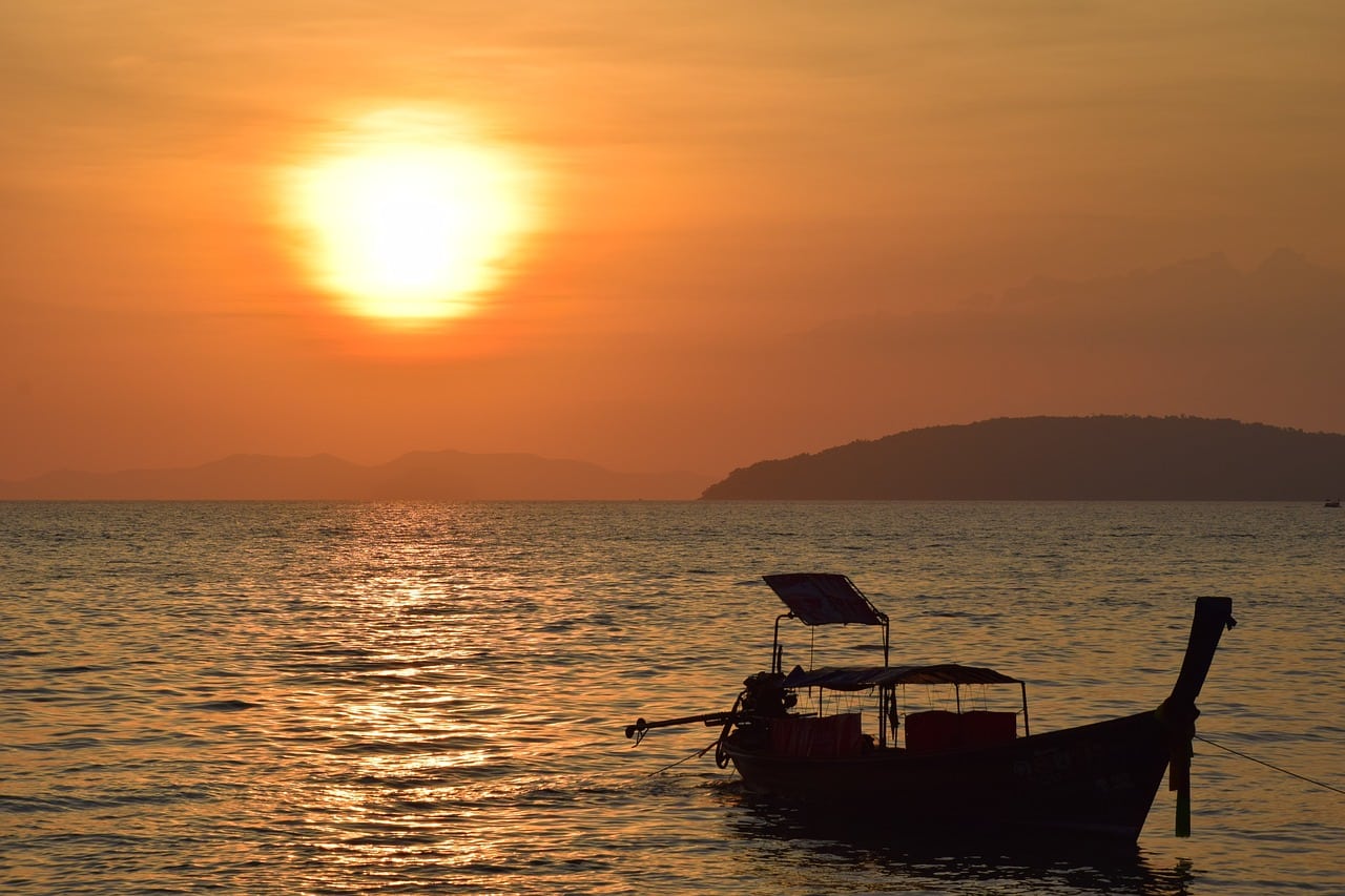 Das Einfangen des Sonnenuntergangs